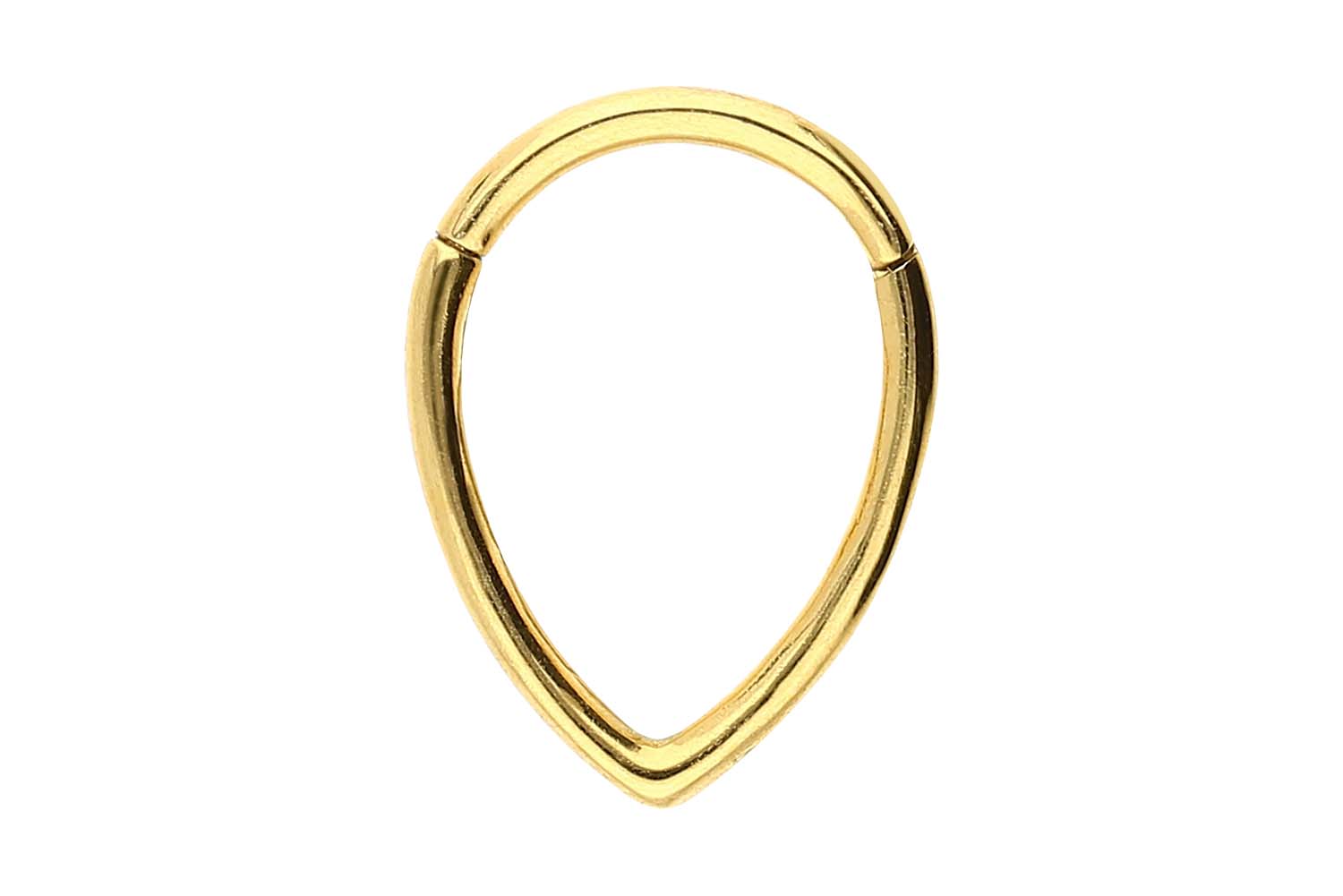 Chirurgenstahl Segmentring Clicker Piercing TROPFEN